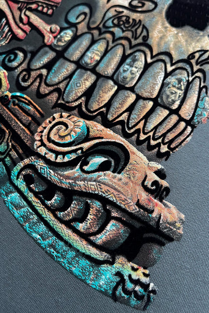 SUDADERA RANGLAN CABALLERO CALAVERA RAICES