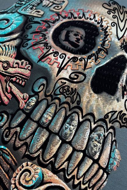 SUDADERA RANGLAN CABALLERO CALAVERA RAICES