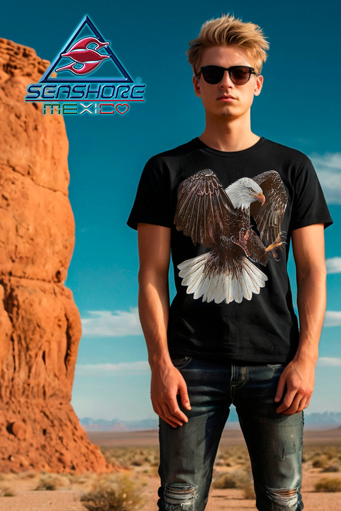 PLAYERA CABALLERO ÁGUILA CALVA