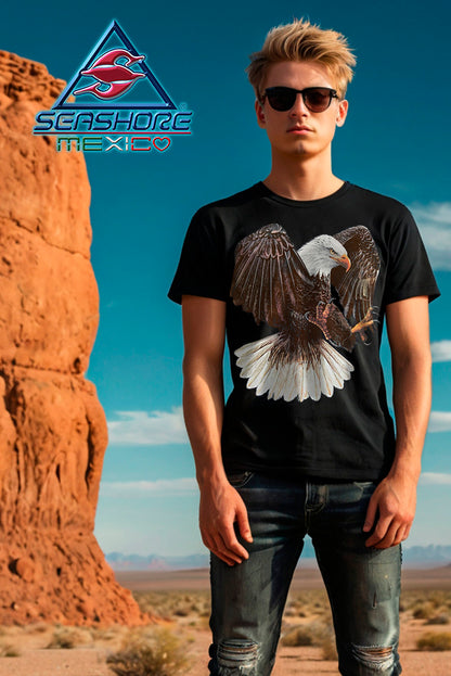 PLAYERA CABALLERO ÁGUILA CALVA