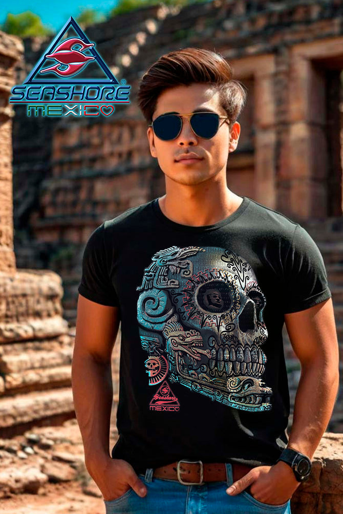 PLAYERA CABALLERO CALAVERA RAICES