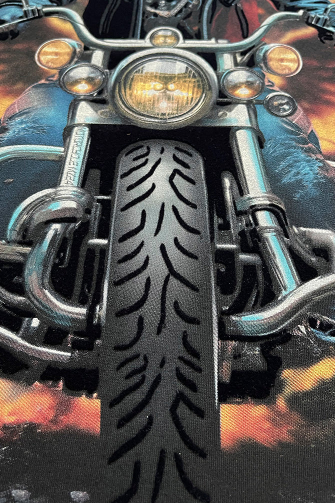 PLAYERA CABALLERO MOTOCICLETA REBEL