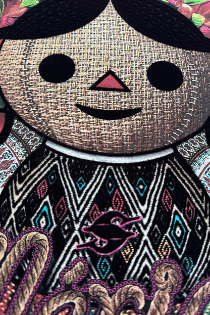 PLAYERA DAMA MUÑEQUITA SONRISAS MEXICANA