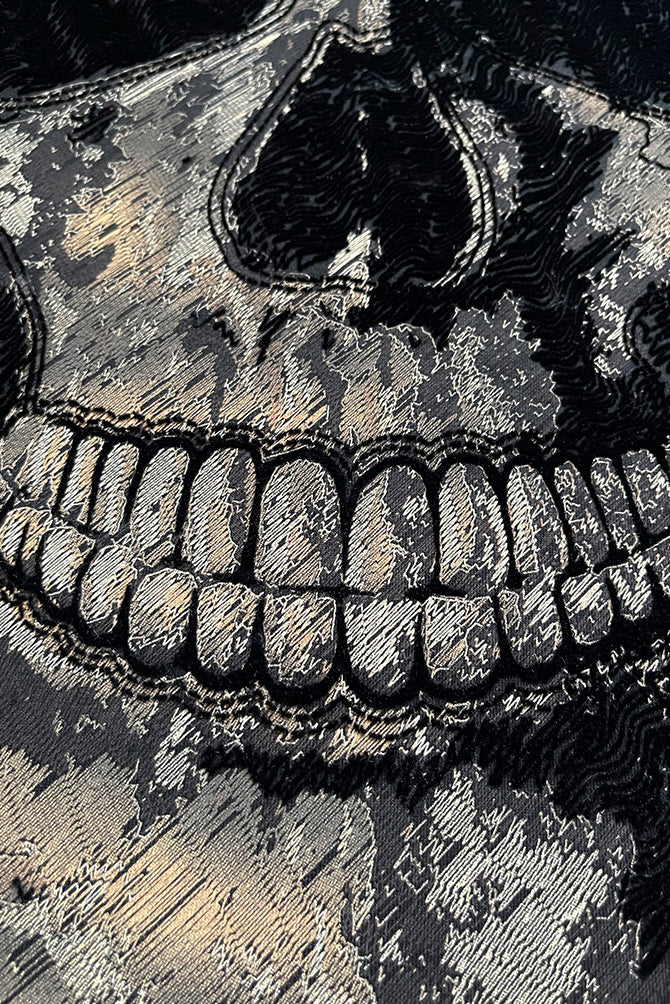 PLAYERA CABALLERO CALAVERA SONRISAS