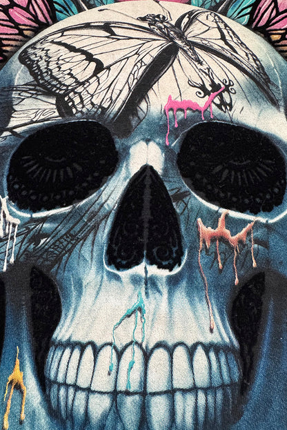 PLAYERA PREMIUM DAMA CALAVERA SEASHORE
