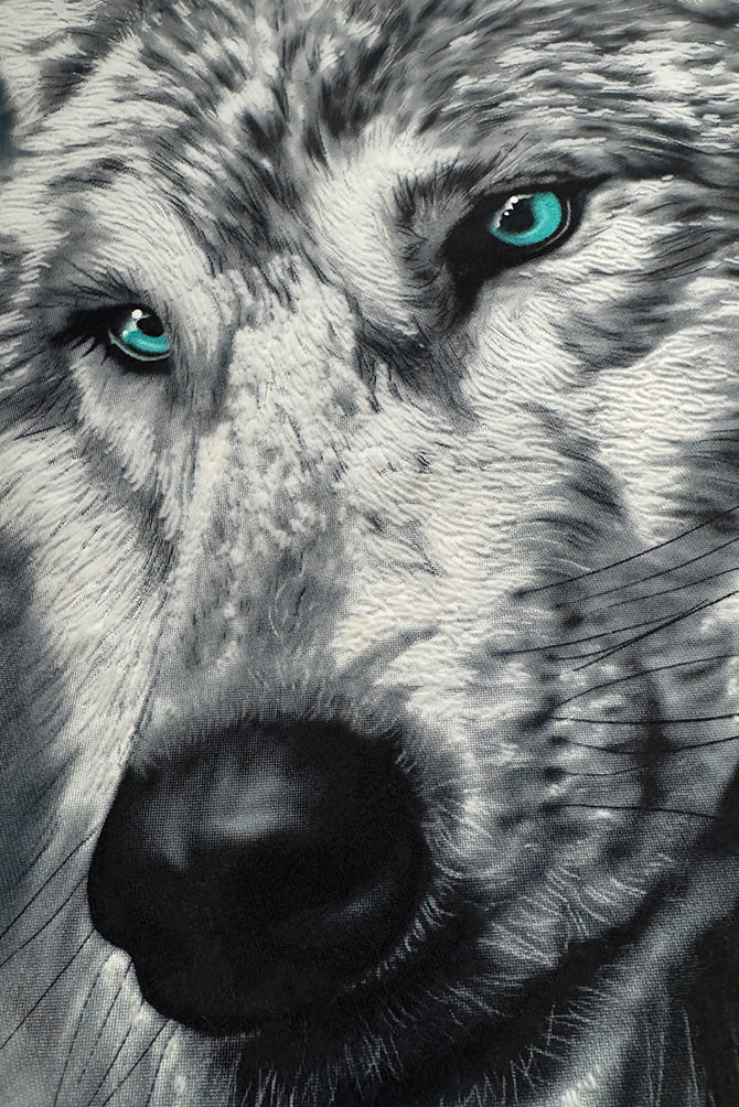 PLAYERA PREMIUM DAMA LOBO BLANCO SEASHORE