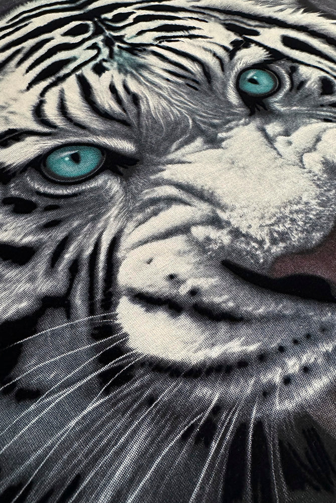 PLAYERA PREMIUM DAMA TIGRE BLANCO SEASHORE