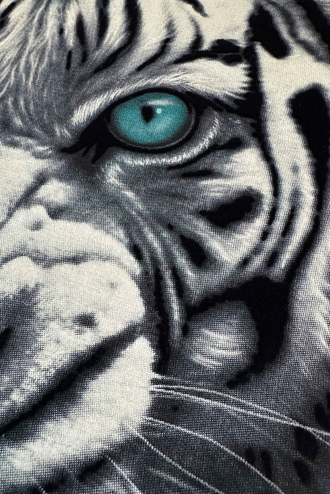 PLAYERA PREMIUM DAMA TIGRE BLANCO SEASHORE