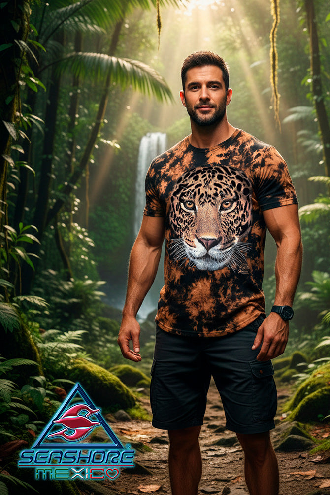 PLAYERA PREMIUM CABALLERO JAGUAR SEASHORE