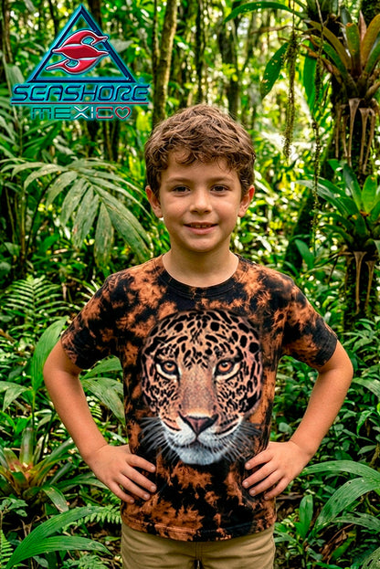PLAYERA PREMIUM  NIÑO JAGUAR