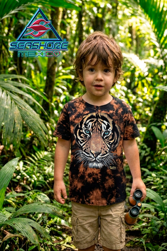 PLAYERA PREMIUM BEBÉ TIGRE (NIÑO)