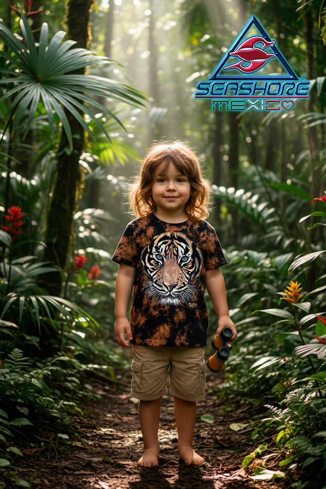 PLAYERA PREMIUM  BEBÉ TIGRE