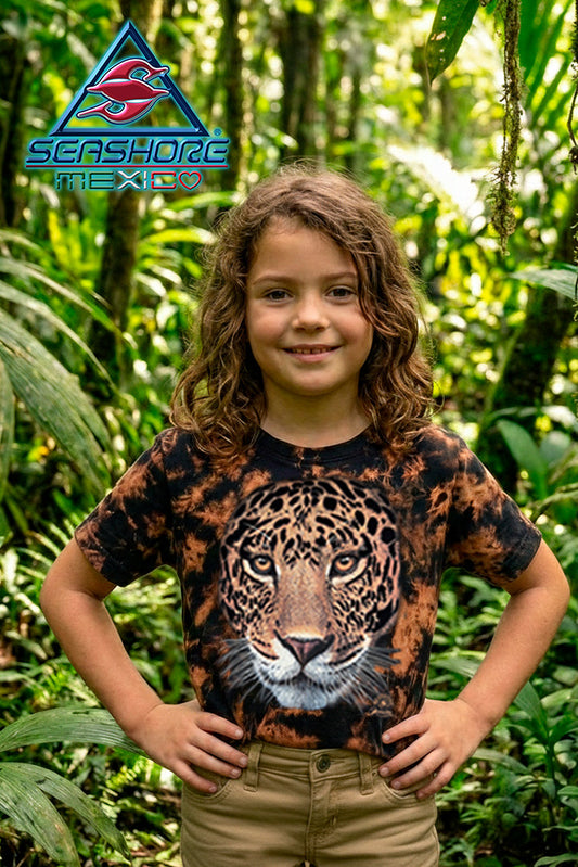 PLAYERA PREMIUM  NIÑA JAGUAR
