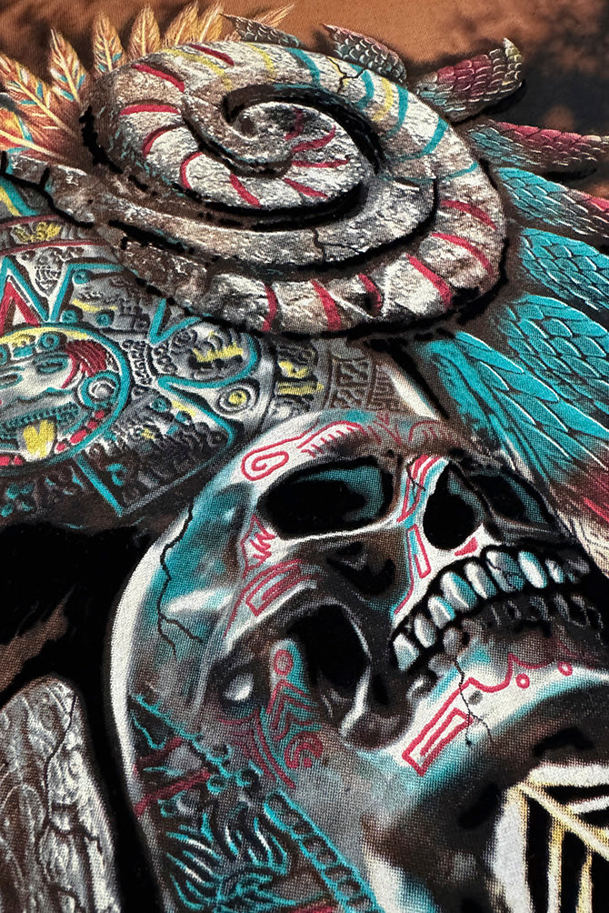 PLAYERA PREMIUM CABALLERO CALAVERA TRANSFORMACIÓN