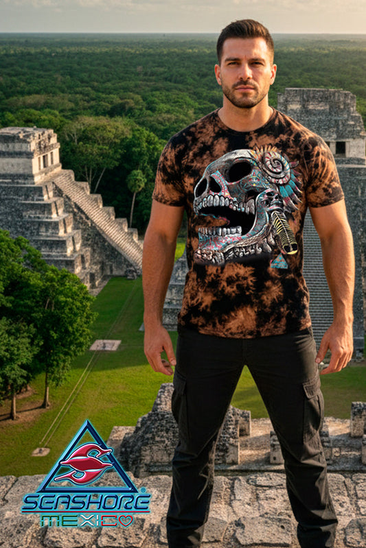 PLAYERA PREMIUM CABALLERO CALAVERA TRANSFORMACIÓN