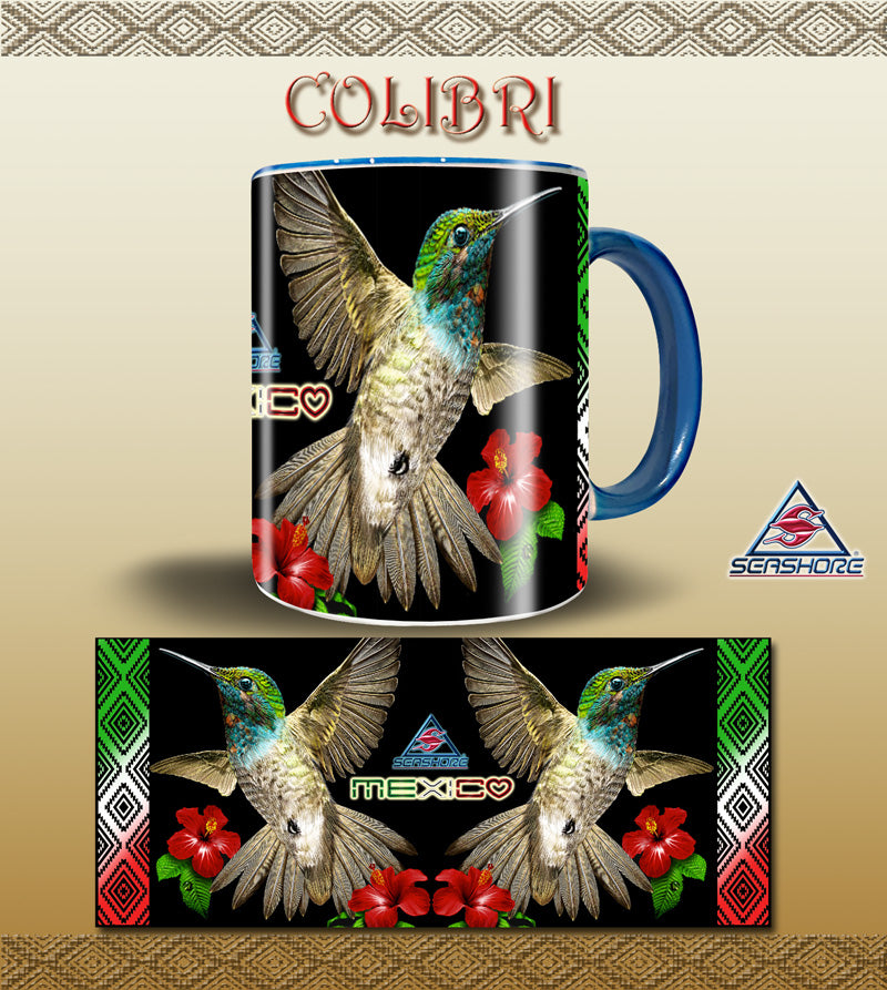 TAZA COLIBRI
