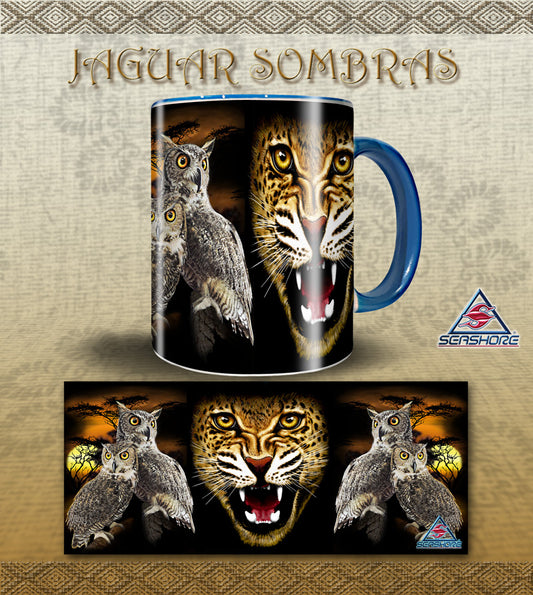 TAZA JAGUAR SOMBRAS
