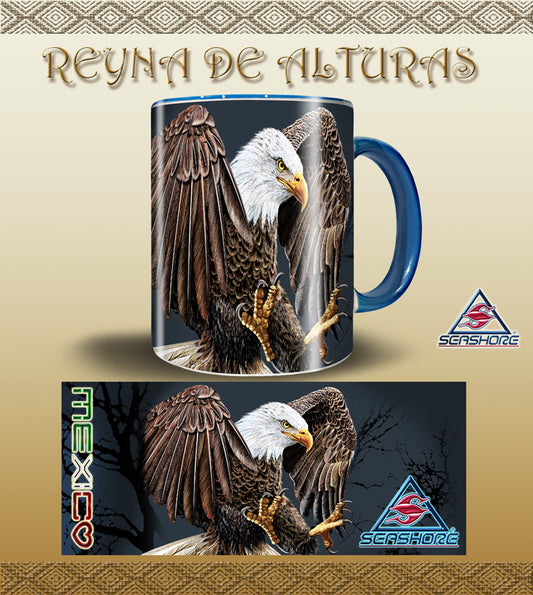 TAZA ÁGUILA CALVA