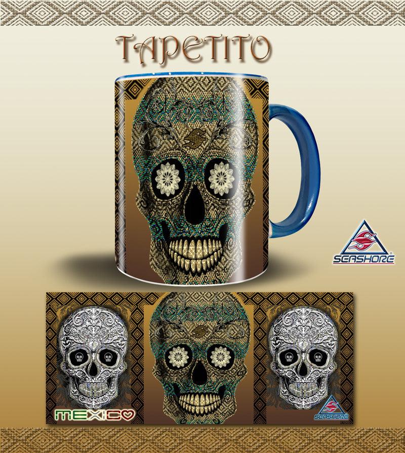 TAZA CALAVERA TAPETITO