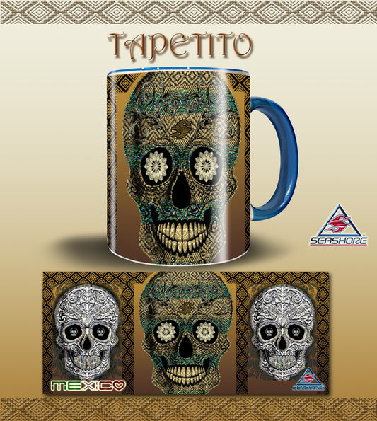 TAZA CALAVERA TAPETITO