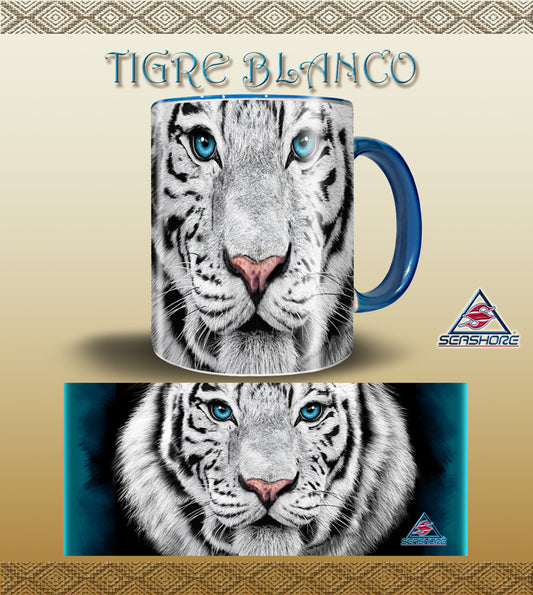 TAZA TIGRE BLANCO