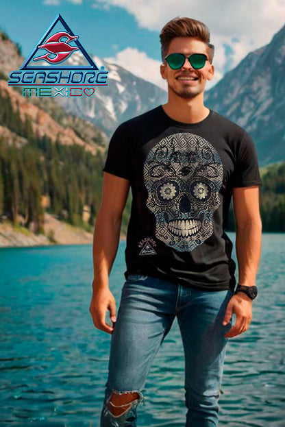 PLAYERA CABALLERO CALAVERA SEASHORE