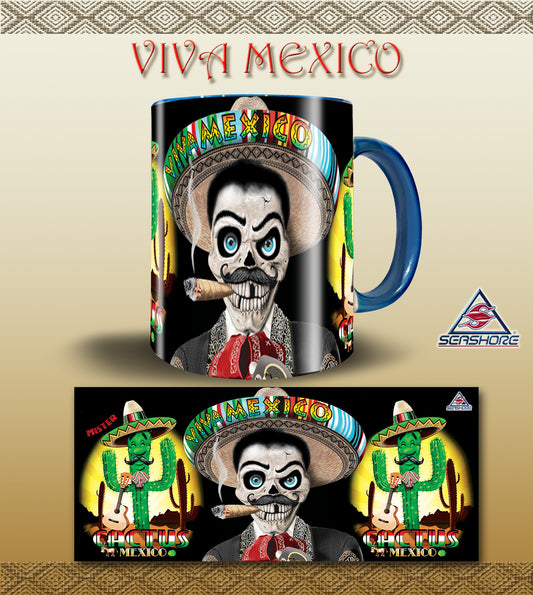 TAZA CALAVERA VIVAMEXICO - CACTUS