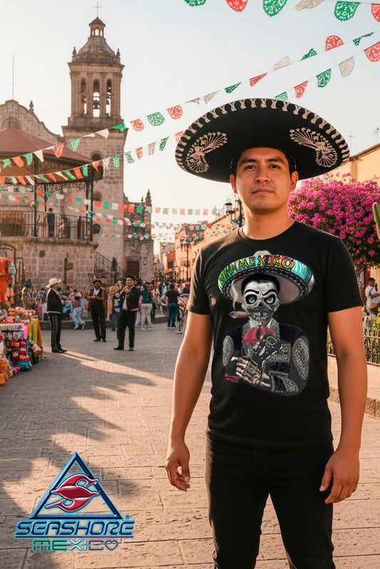 PLAYERA CABALLERO VIVA MÉXICO